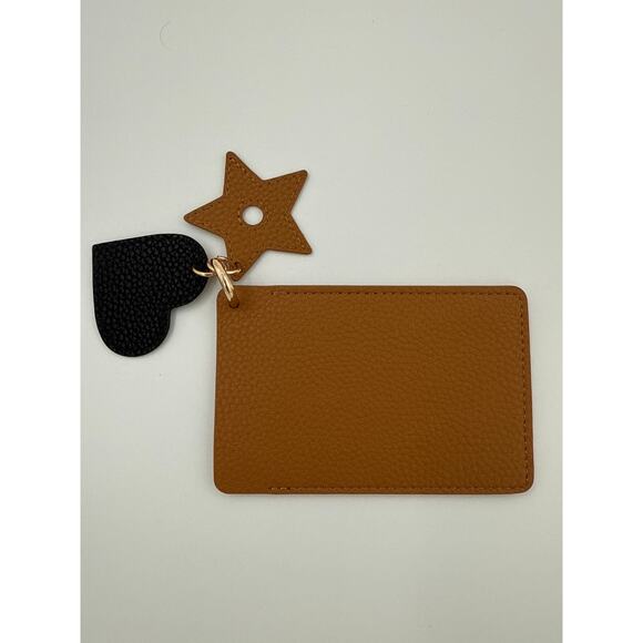 Dior Prestige card holder or wallet in brown and black leather with a rose motif - Picture 5 of 5